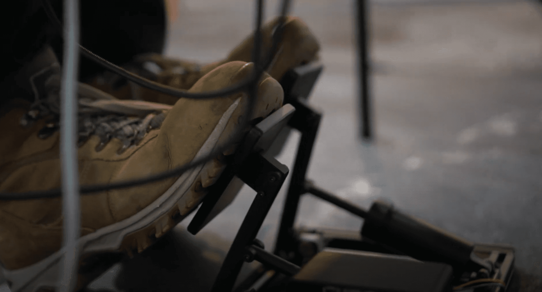 Steering wheel front view