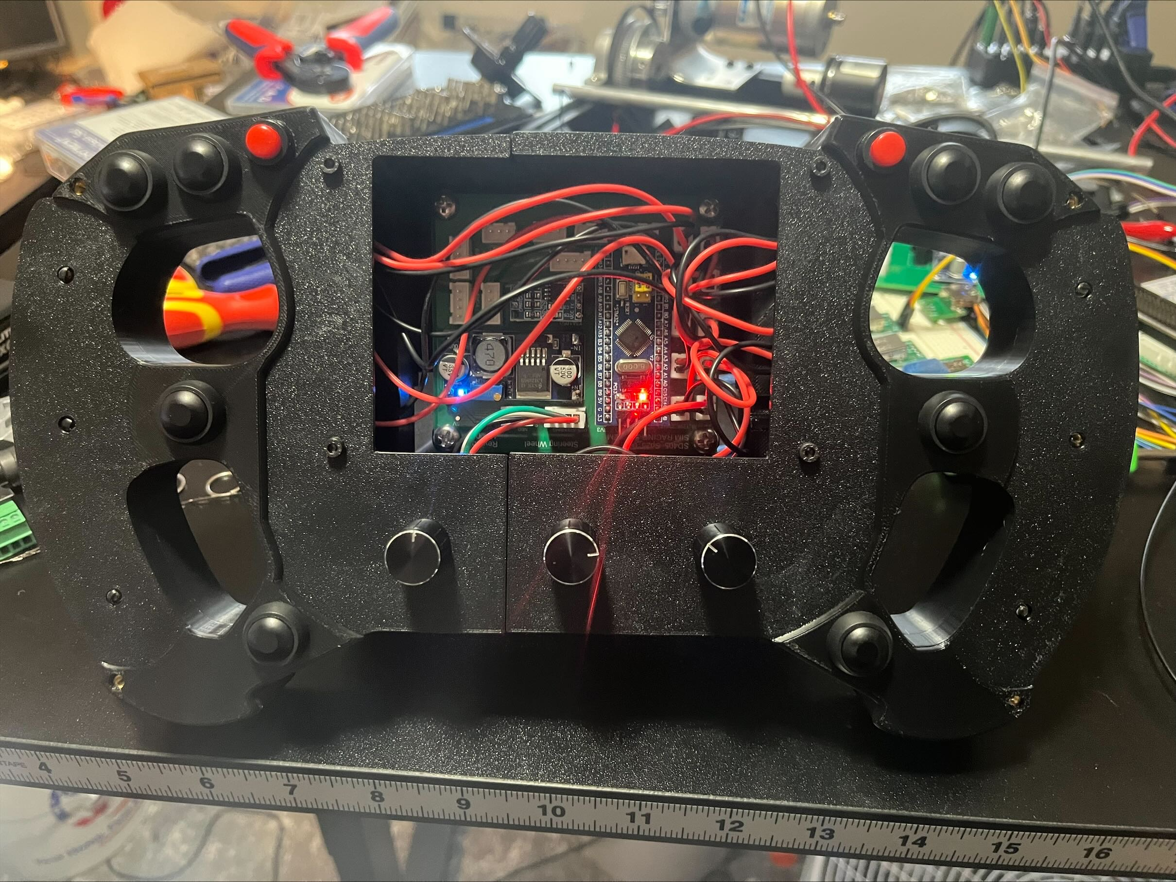 Internal wheelbase assembly